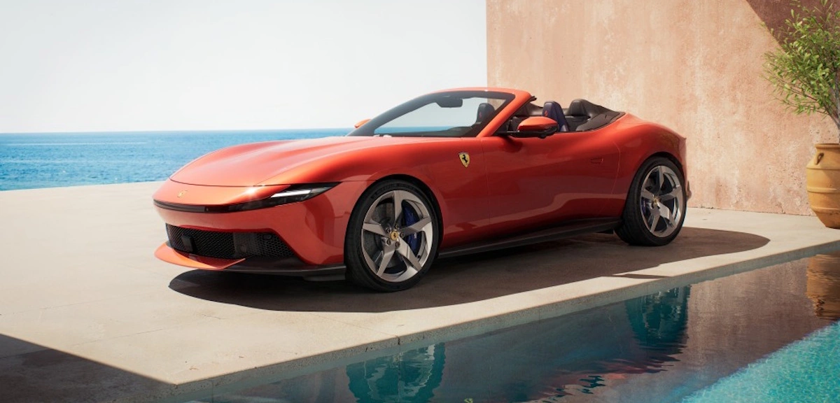 Ferrari Amalfi Spider to piękny kabriolet