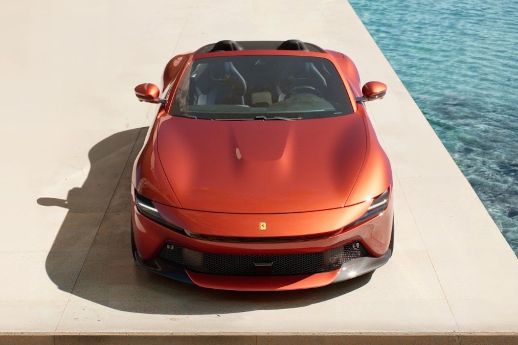 Ferrari Amalfi Spider to piękny kabriolet