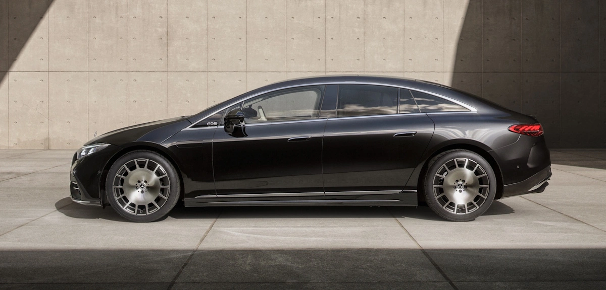 Mercedes EQS po liftingu