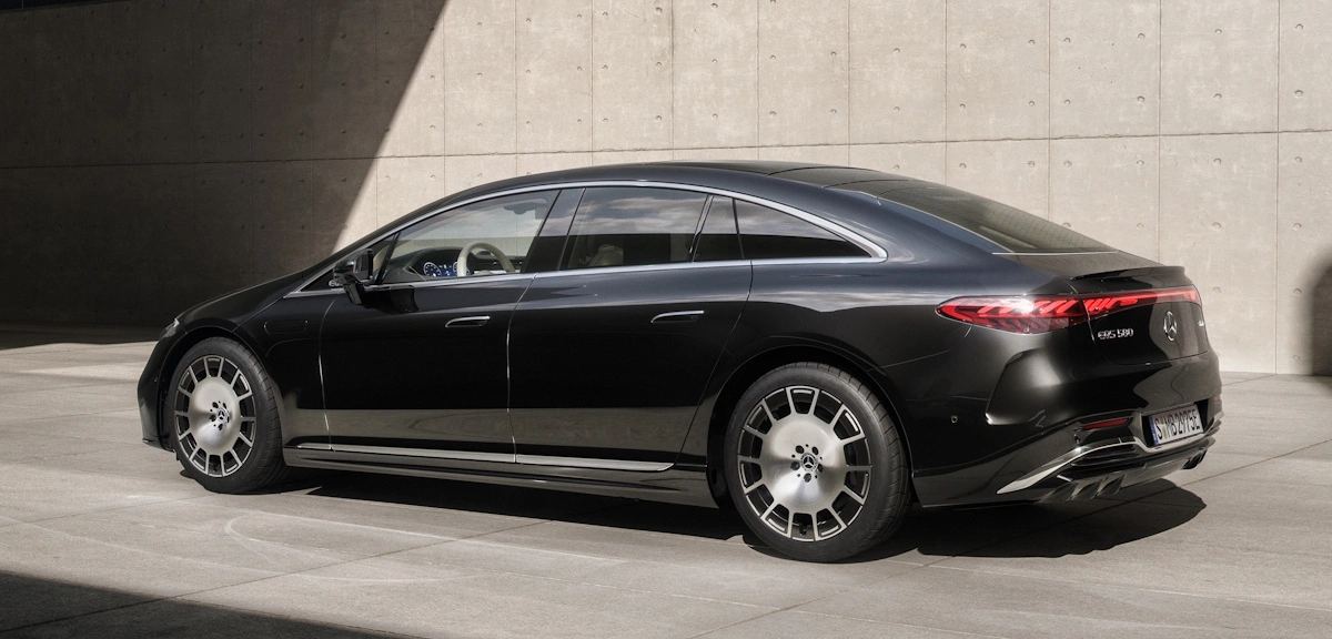 Mercedes EQS po liftingu