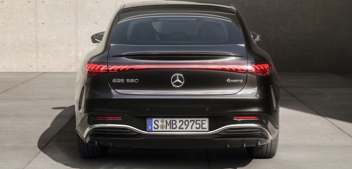 Mercedes EQS po liftingu