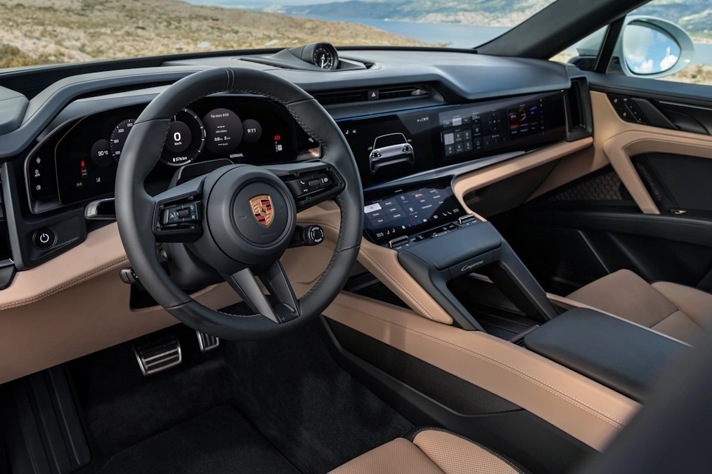 Porsche Cayenne Coupe Electric. Jak 911