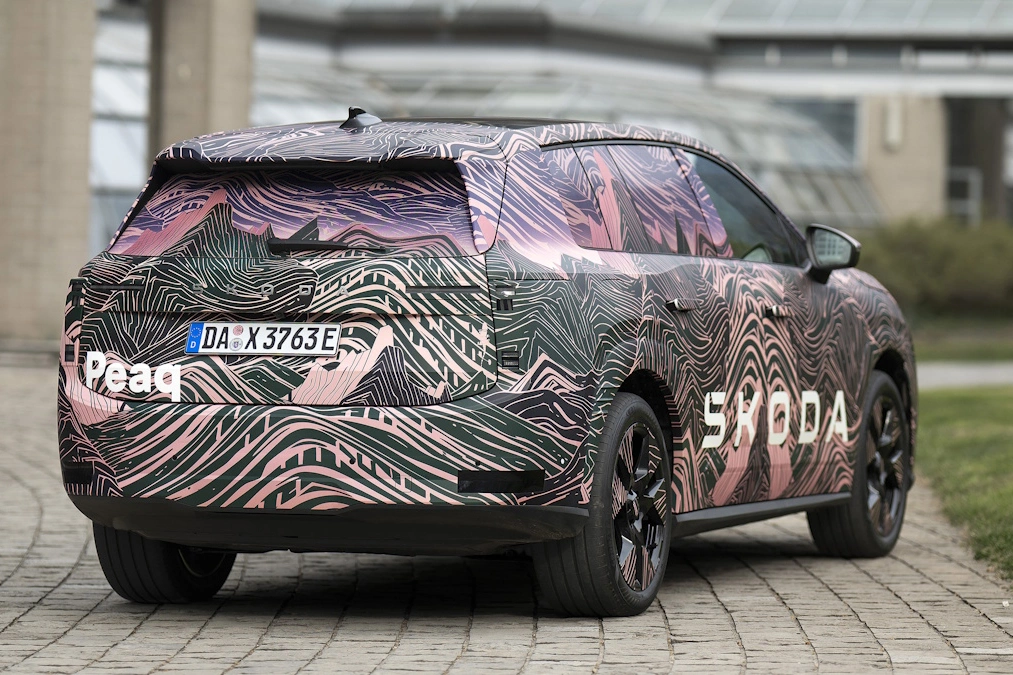 Skoda Peaq na pierwszych zdjęciach