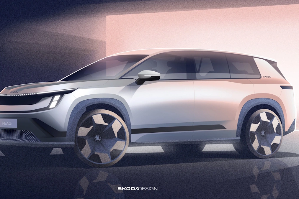 Skoda Peaq na pierwszych zdjęciach