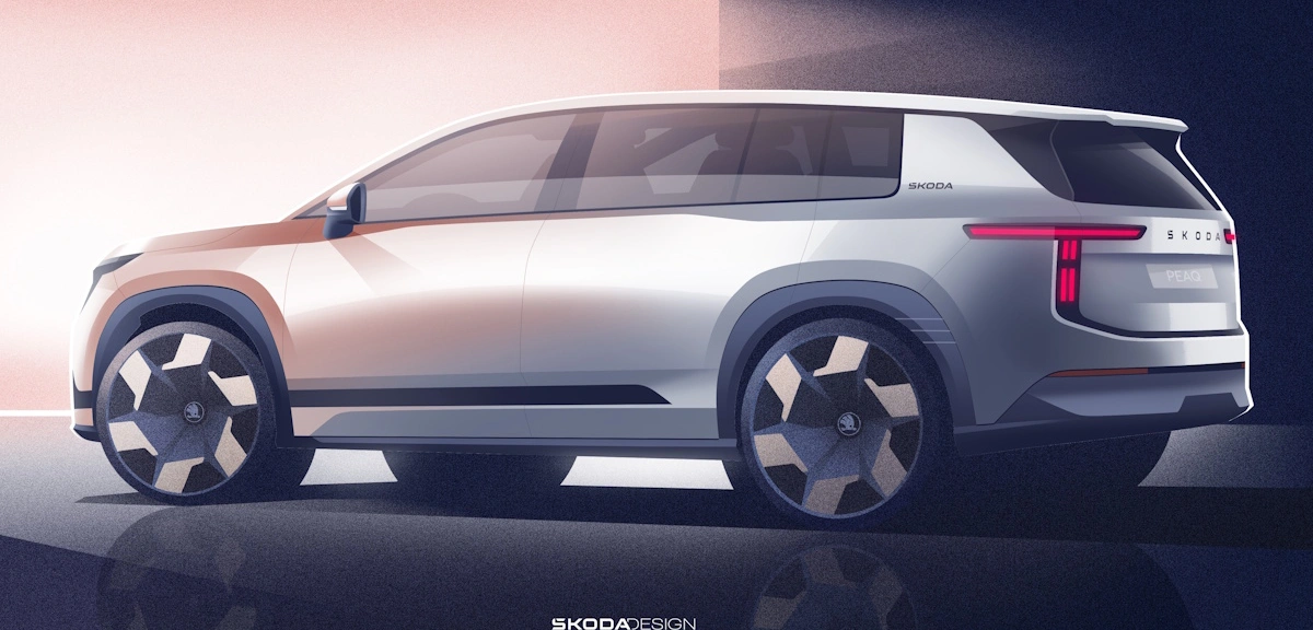 Skoda Peaq na pierwszych zdjęciach
