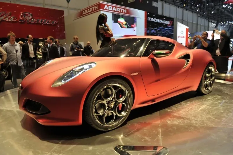 Prototypowa Alfa Romeo 4C