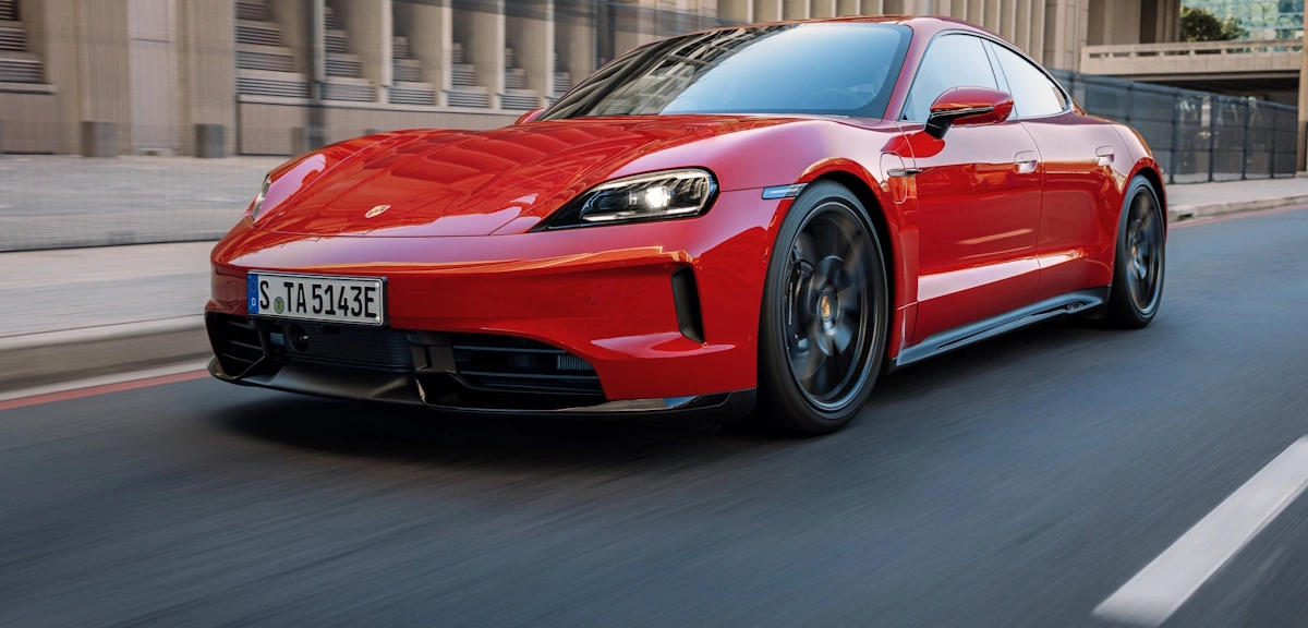 Porsche Taycan po modernizacji