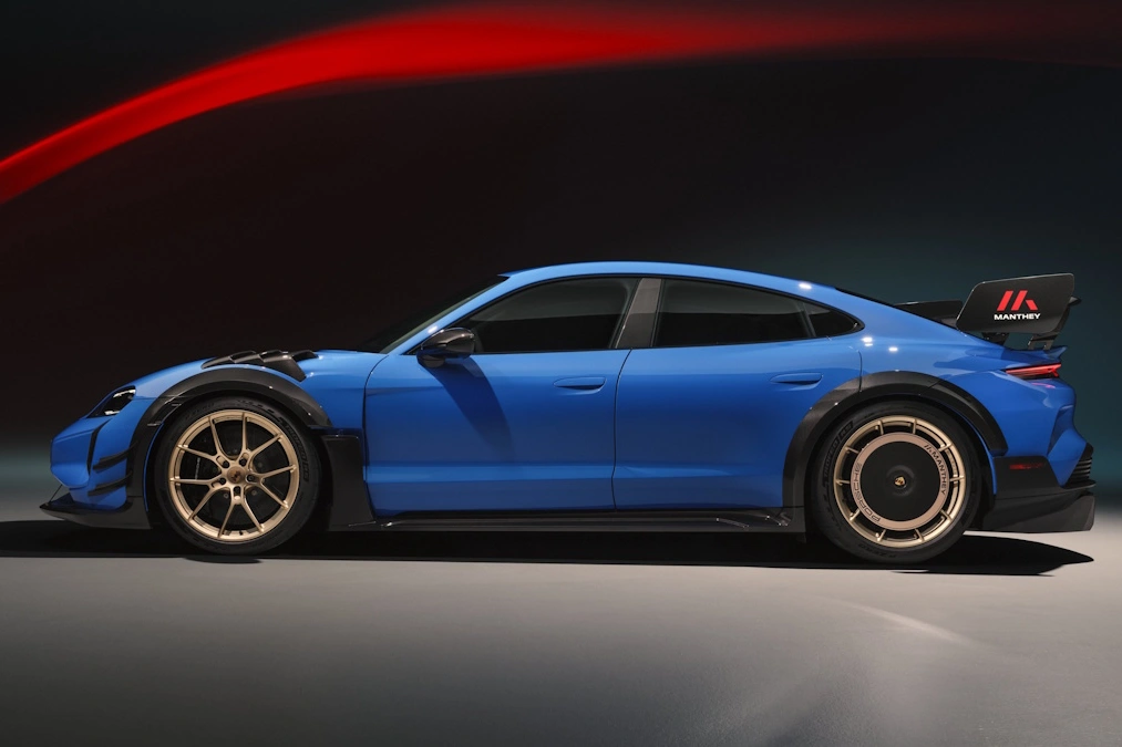 Porsche Taycan po modernizacji
