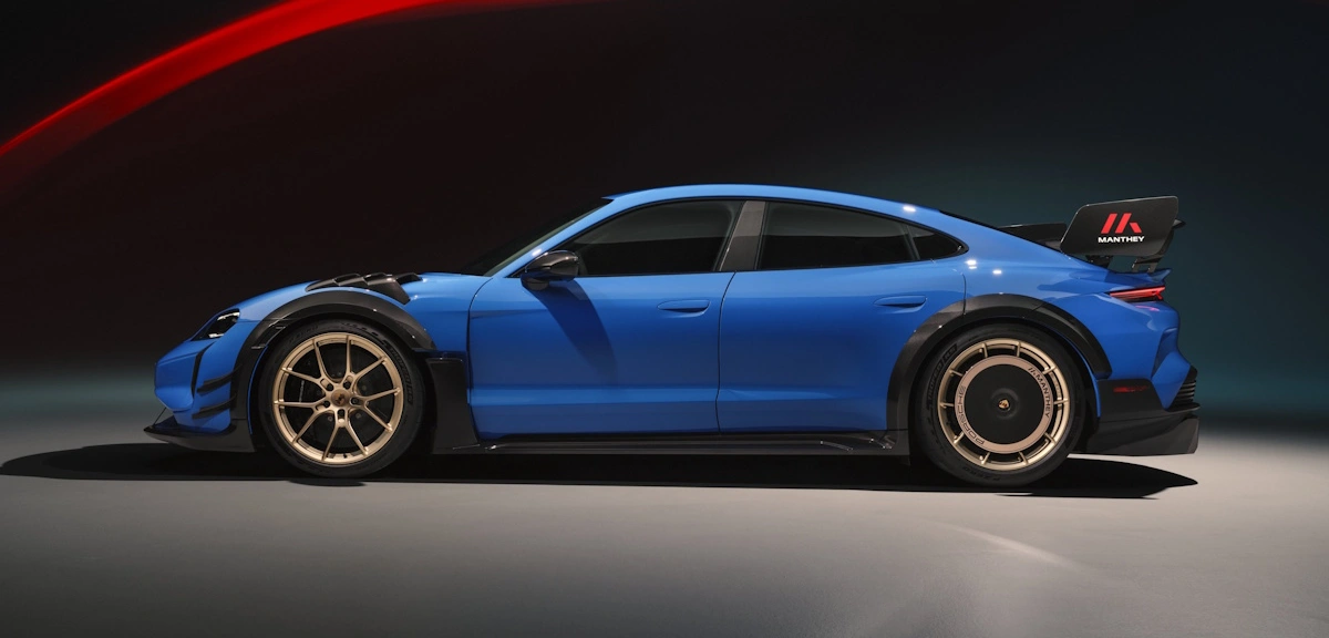 Porsche Taycan z Manthey Kit