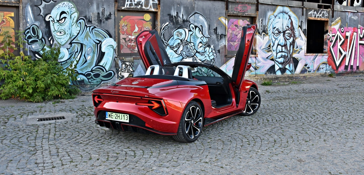 MG Cyberster | Test, opinie | ChceAuto
