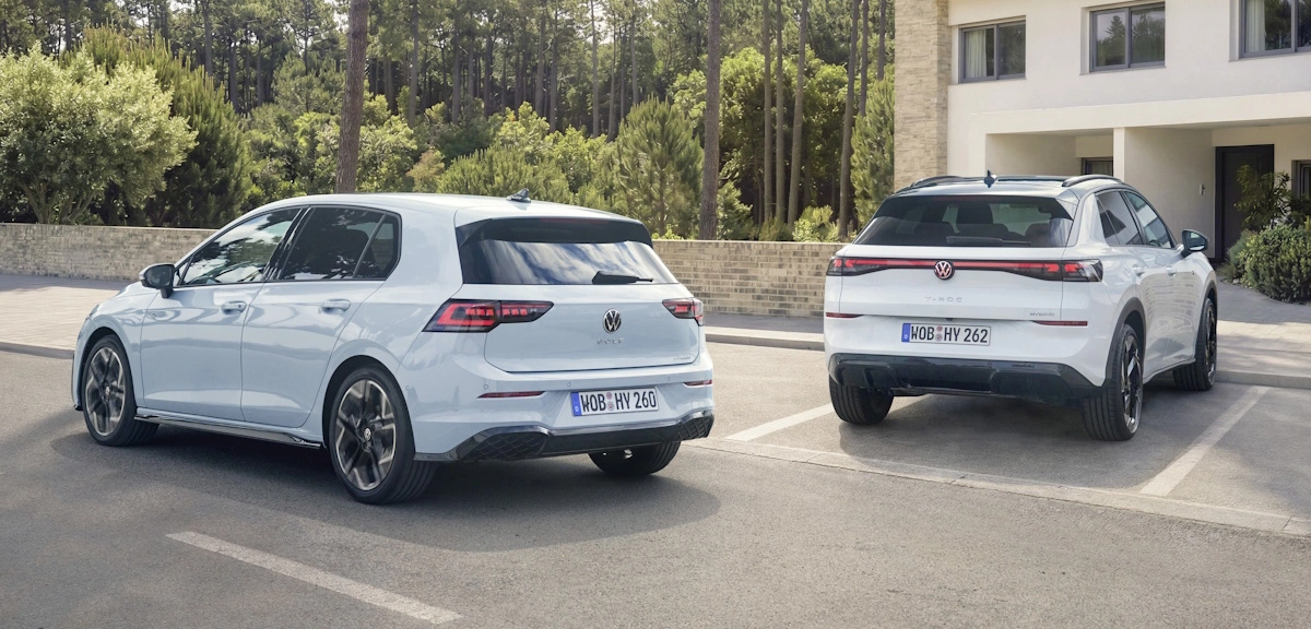 Volkswagen T-Roc i Golf Hybrid
