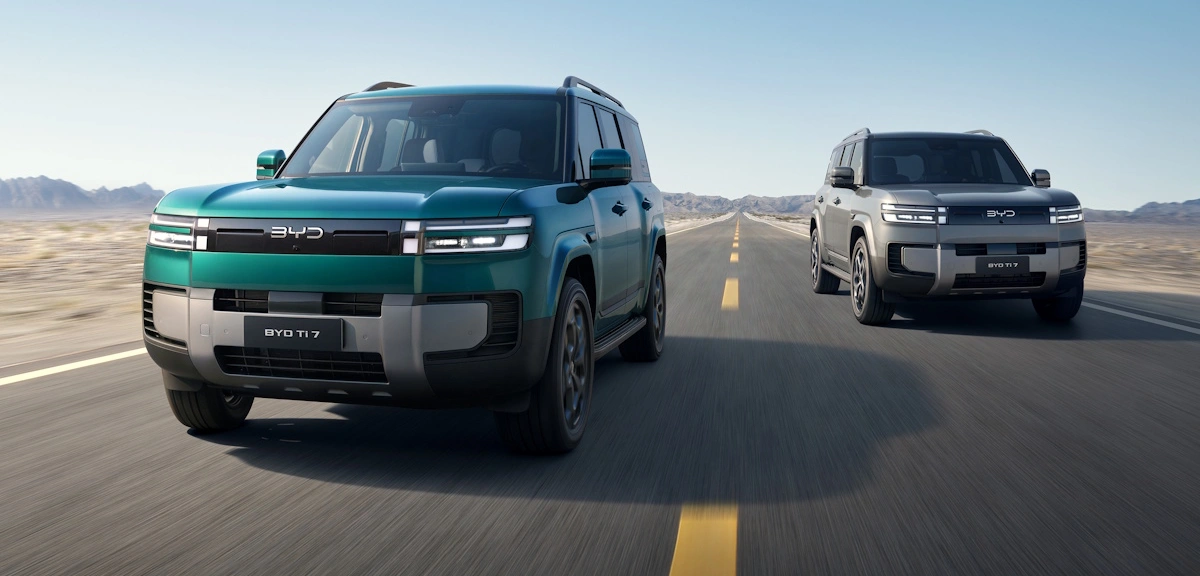 BYD Ti 7 już w Europie. Wygląda jak Defender