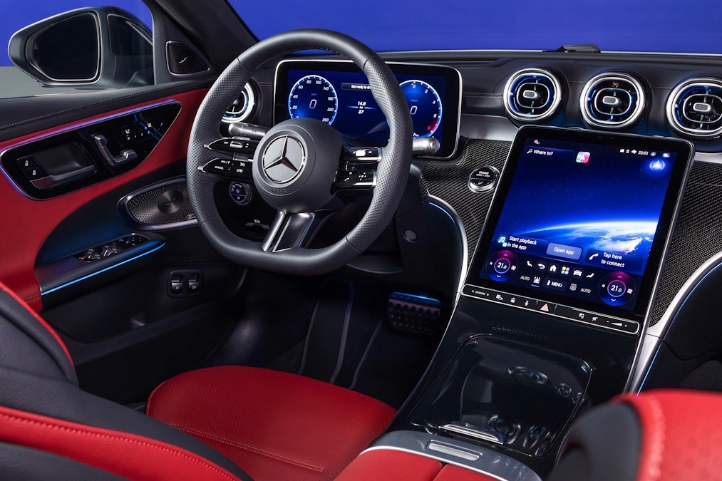 Mercedes klasy C po modernizacji