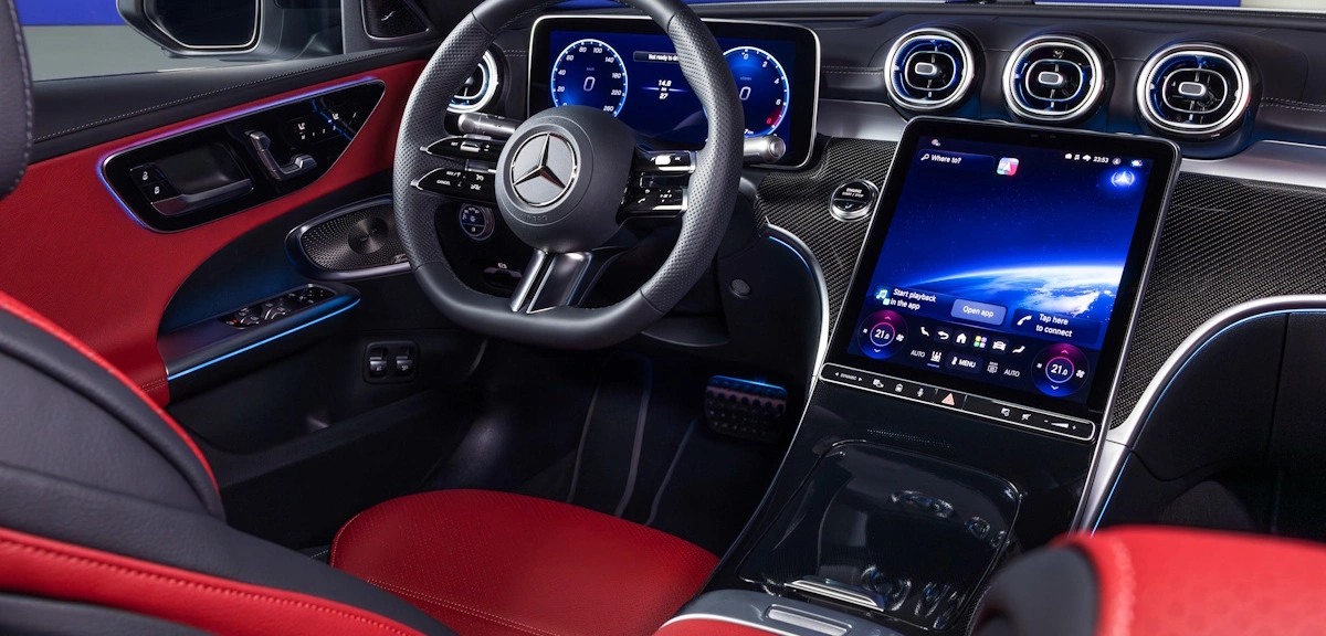 Mercedes klasy C po modernizacji