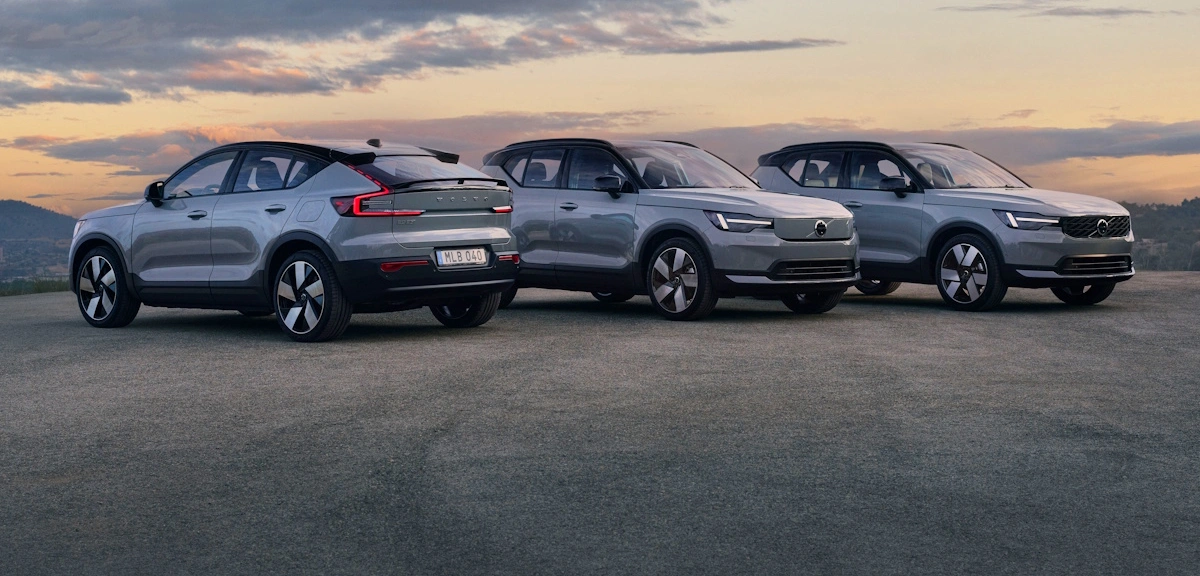 Volvo XC40, EX40 i EC40 po liftingu