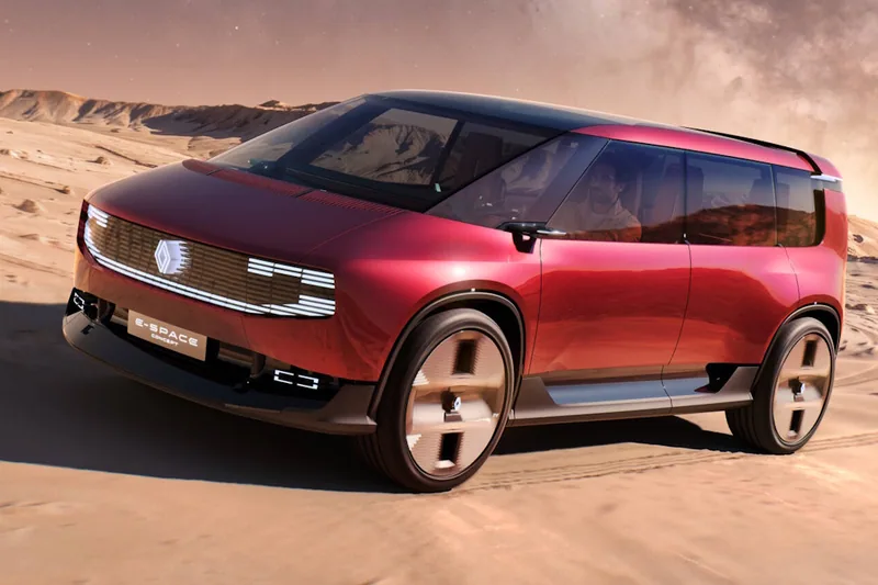 Renault E-space Concept oficjalnie