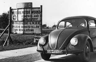 Jeden z pierwszych VW Garbusów