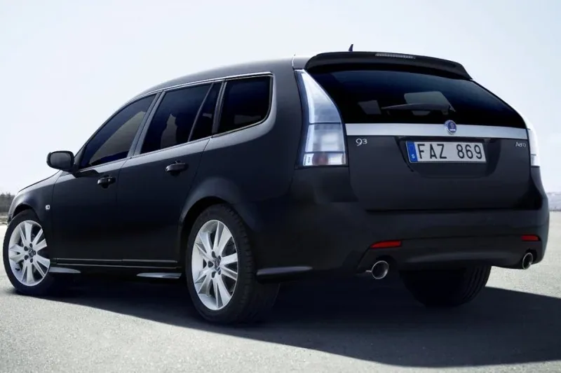 Saab 9-3 kombi - wersja po liftingu z 2008 roku