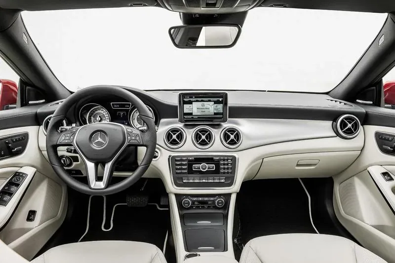 Wnętrze Mercedesa CLA