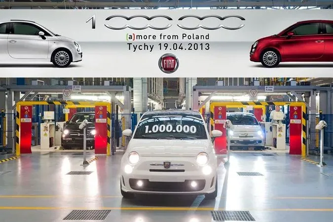 Milionowy egzemplarz Fiata 500
