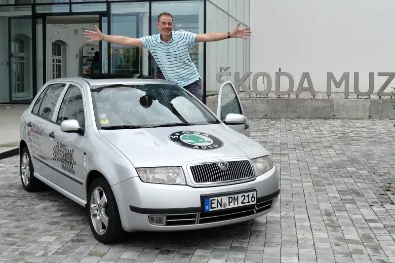 Rekordowa Skoda Fabia i jej właściciel