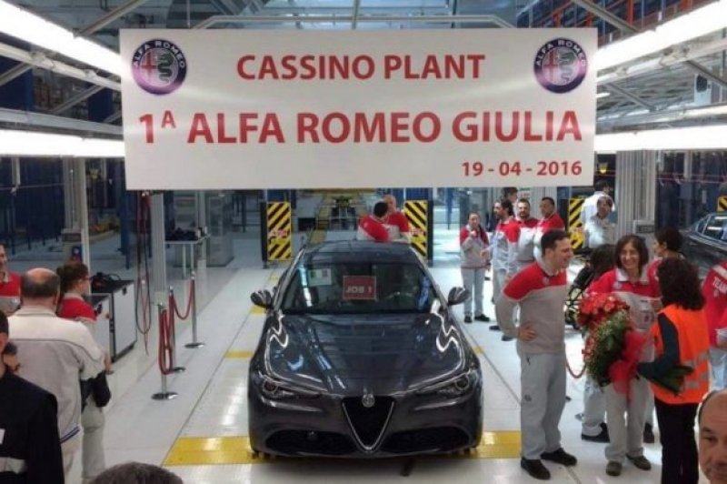 Alfa Romeo Giulia już w produkcji