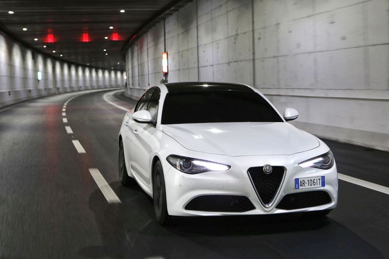 Alfa Romeo Giulia na zdjęciach