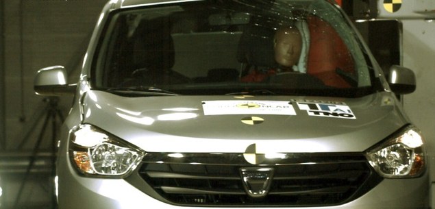 Test Euro NCAP Dacii Lodgy