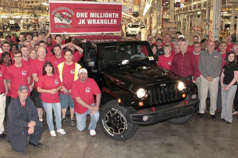 Jeep Wrangler. Już milion egzemplarzy!