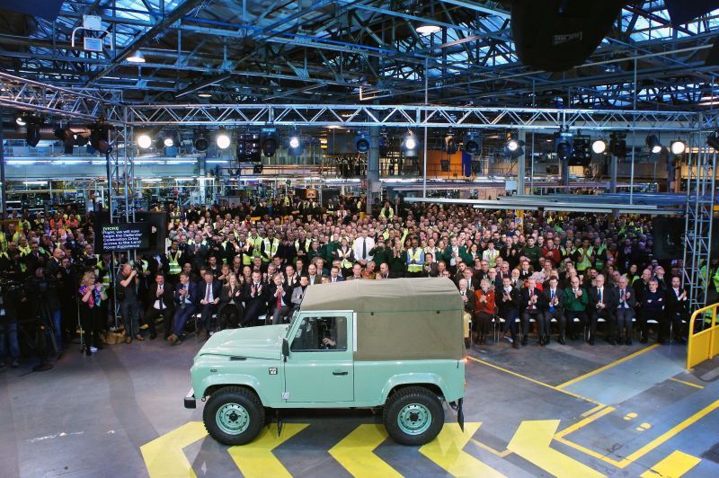 Land Rover Defender juz na emeryturze