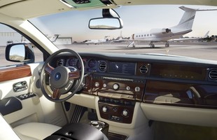 Wnętrze Rolls Royce