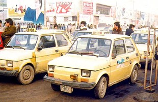 Fiat 126 jako chińska taksówka
