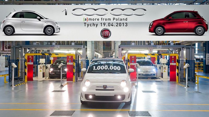 Milion "polskich" Fiatów 500!