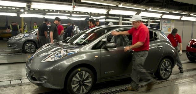 Nissan Leaf w Sunderland