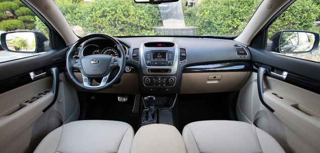 Wnętrze nowej Kii Sorento
