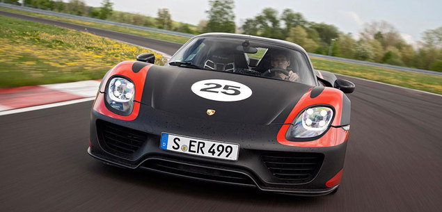 Oto produkcyjne Porsche 918 Spyder!