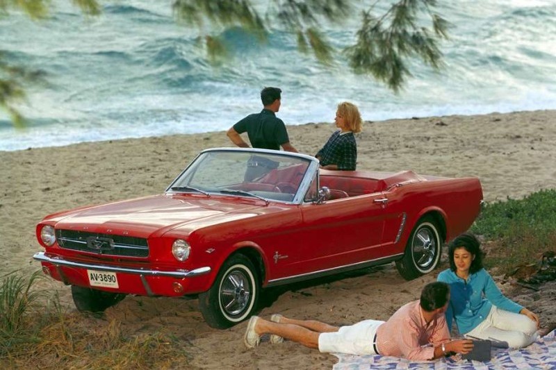 Pięć generacji Forda Mustanga