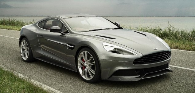 Piękny Aston Martin Vanquish