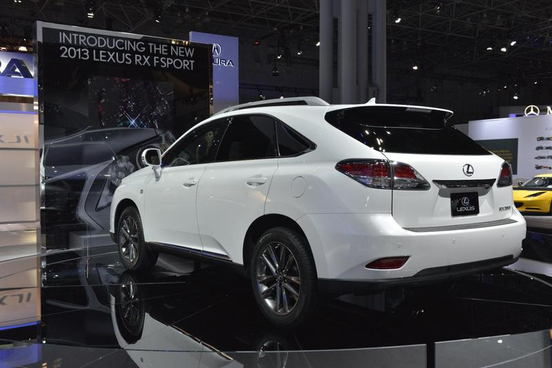 Lexus RX FSport. Model po liftingu z pakietem