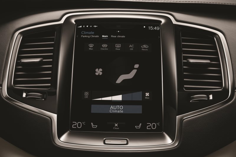 Установка android auto на volvo