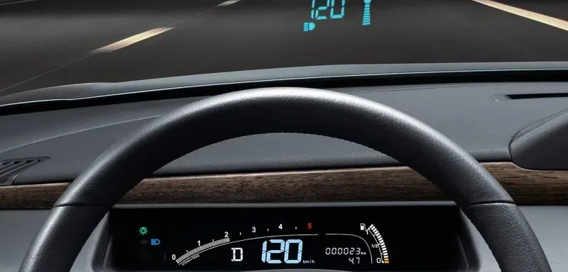 Citroen C6 - system HUD