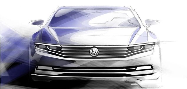Volkswagen Passat VIII: Pierwsze szkice!