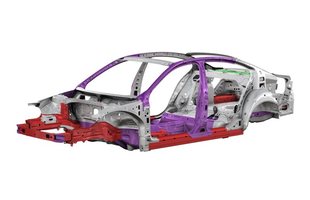 Volkswagen Passat VIII - struktura nadwozia