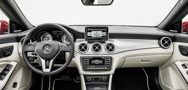 Wnętrze Mercedesa CLA