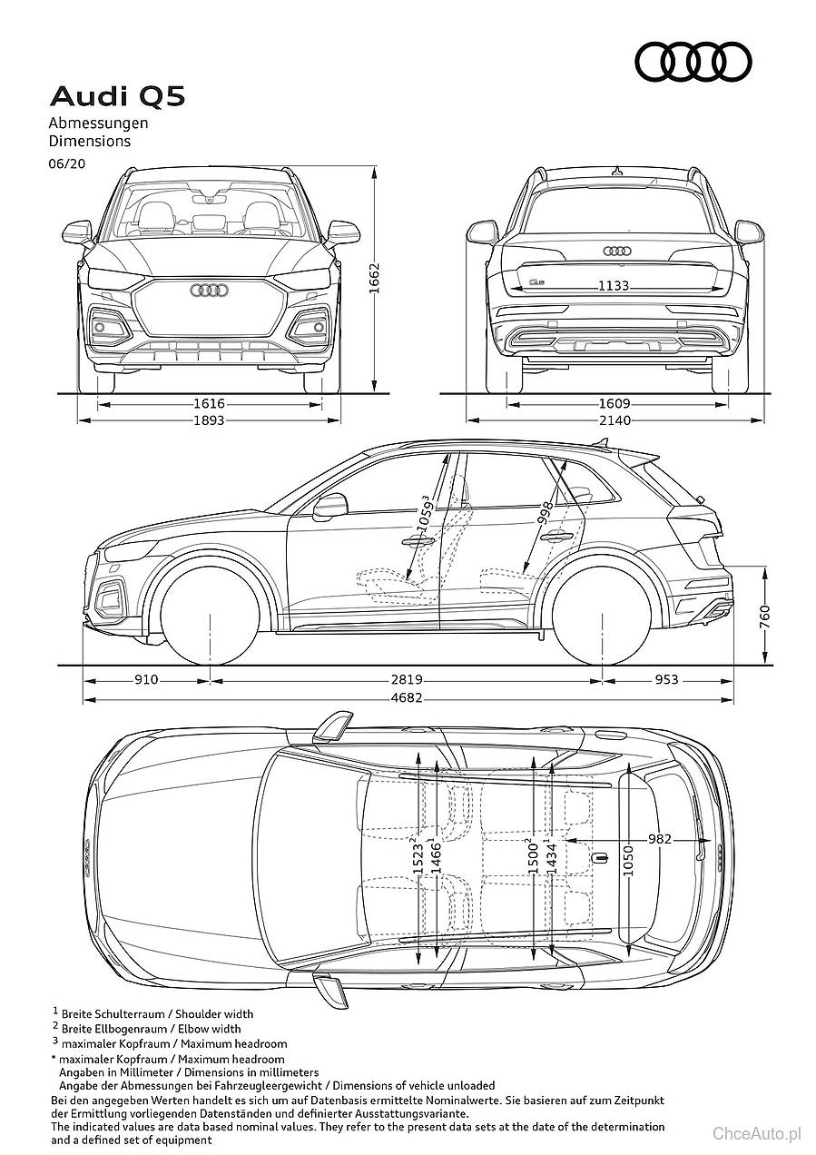 Audi Q5 II FL 40TDI 204 KM 2023 SUV skrzynia automat napęd 4x4