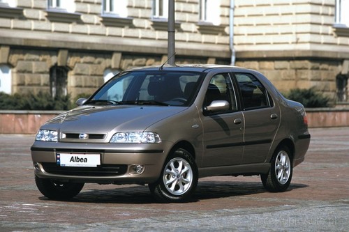 Fiat Albea I 1.2 16v 80 KM 2003 sedan skrzynia ręczna