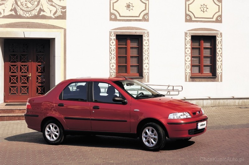 Fiat Albea II 1.4 77 KM 2006 sedan skrzynia ręczna napęd
