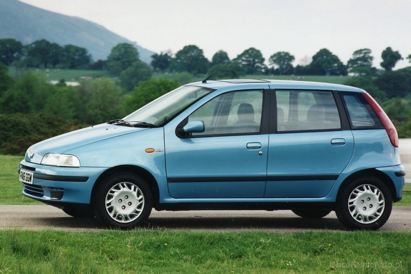 Fiat Punto I 1.1 54 KM 1996 hatchback 5dr skrzynia ręczna