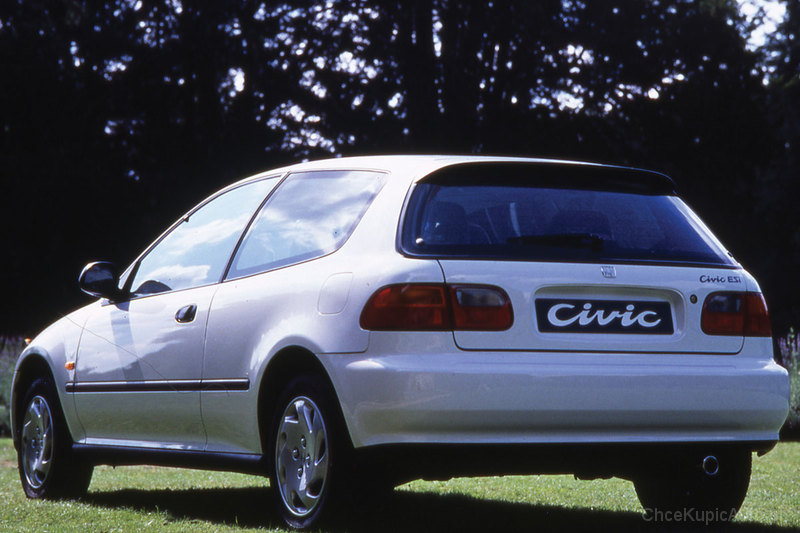 Honda Civic V 1.3 75 KM 1991 hatchback 3dr skrzynia ręczna