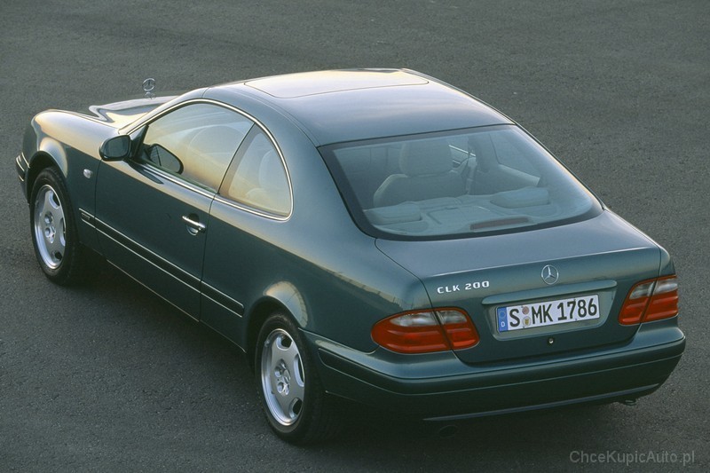 Mercedes Benz CLK W208 200 136 KM 1999 coupe skrzynia